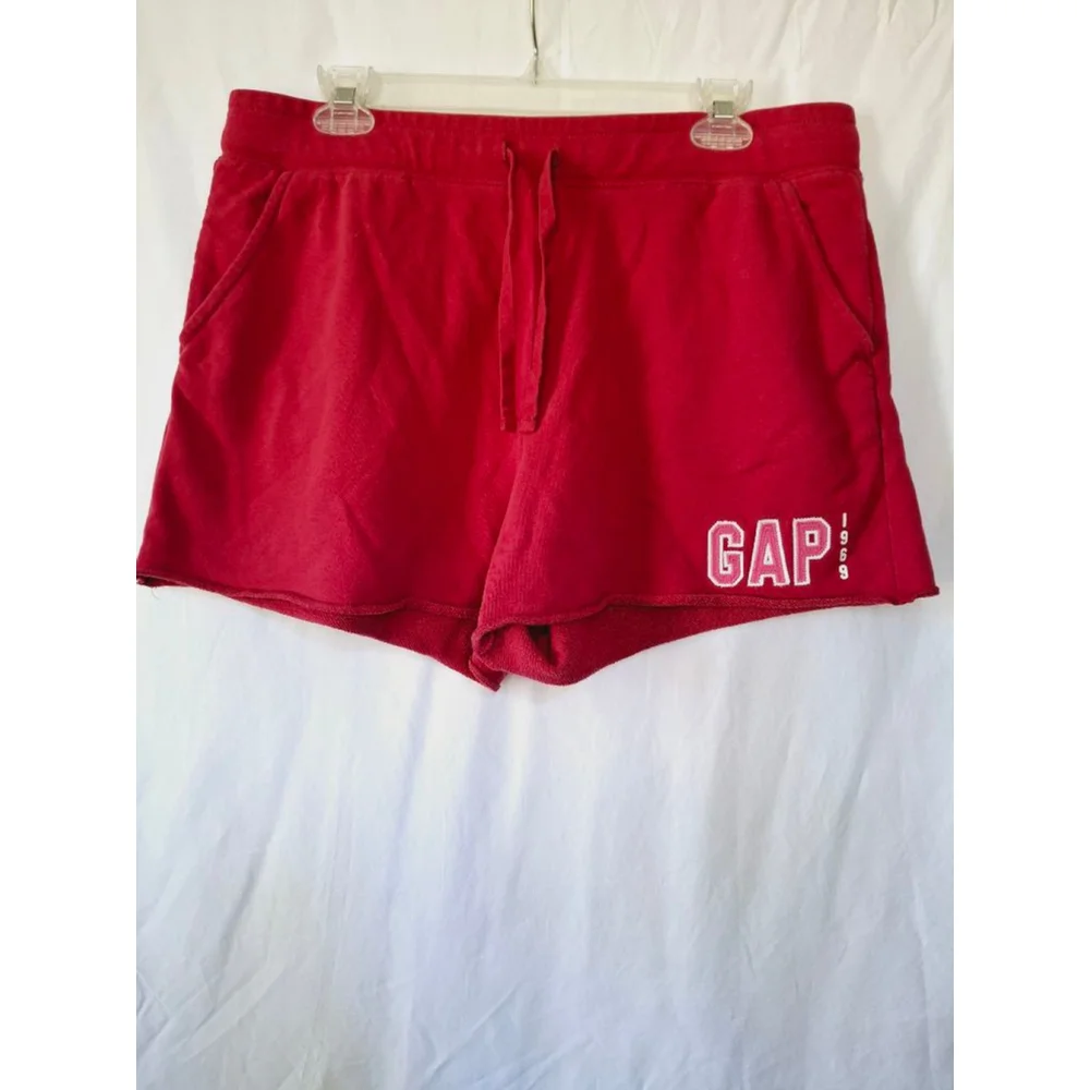 Gap Sweat dark pink Size L womens athletic athleisure Sweat shorts - Picture 1 of 5